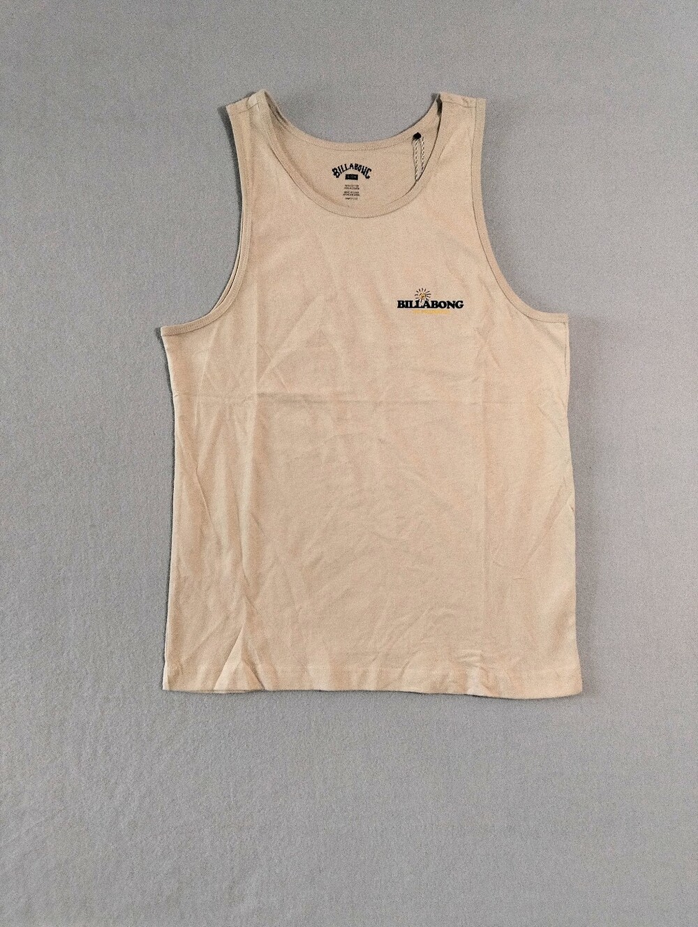 Billabong Graphic Standard Fit Lightweight Cotton Tank Top Mens Size Small NWT